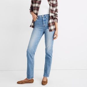 Madewell Classic Straight Full Length Jeans